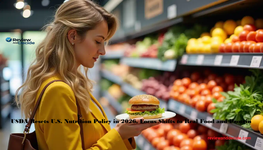 USDA Announces A Historic Reset of U.S. Nutrition Policy in 2026