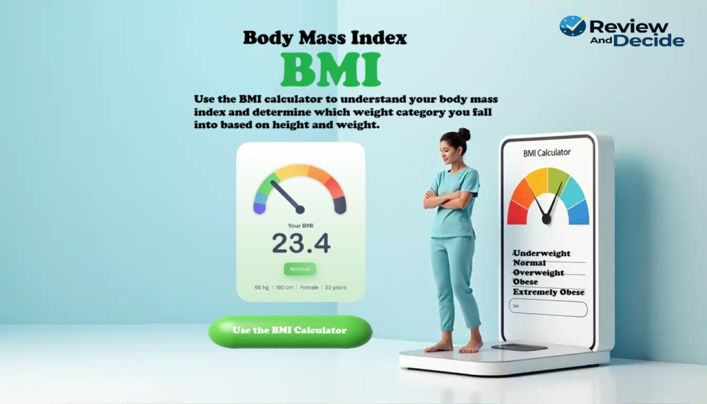 BMI Calculator – Body Mass Index & Healthy Weight Range (Updated 2026)