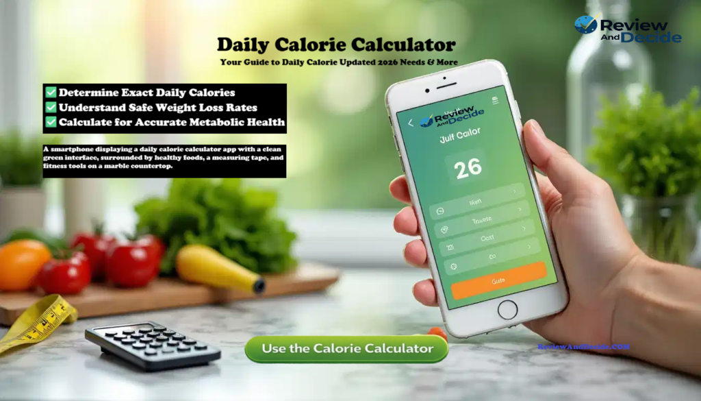 Daily Calorie Calculator (2026 Updated) – Estimate Calculate Your Maintenance Calories, BMR & TDEE Daily Calorie Calculator – Estimate Your Maintenance Calories (Updated 2026)