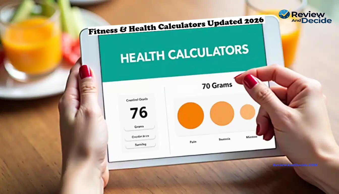 Health Tools – Health Calculators BMR, BMI & Daily Calorie Tools (Updated 2026)