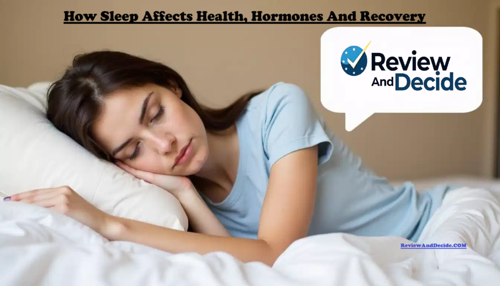 How Sleep Affects Health, Hormones and Recovery (2026 Science Guide)