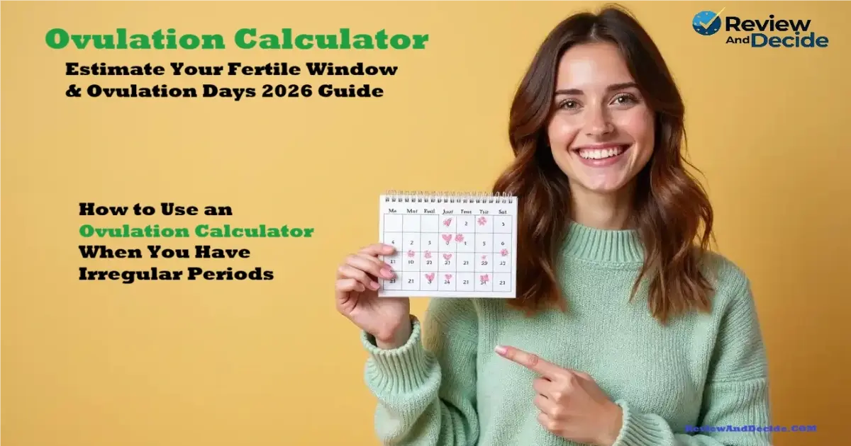 Ovulation Calculator – Estimate Your Fertile Window And Ovulation Days (2026 Guide)