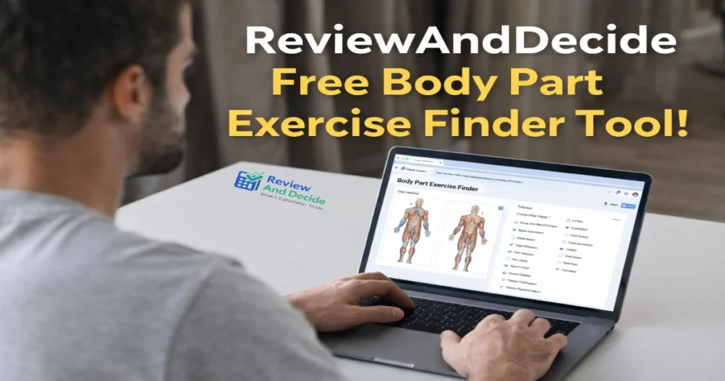 Body Part Exercise Finder (2026 Updated Complete Guide) – Find Exercises by Muscle Group Fast