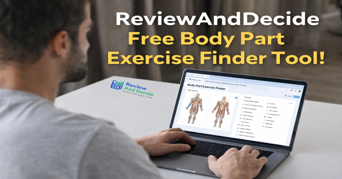 Body Part Exercise Finder (2026 Updated Complete Guide) – Find Exercises by Muscle Group Fast