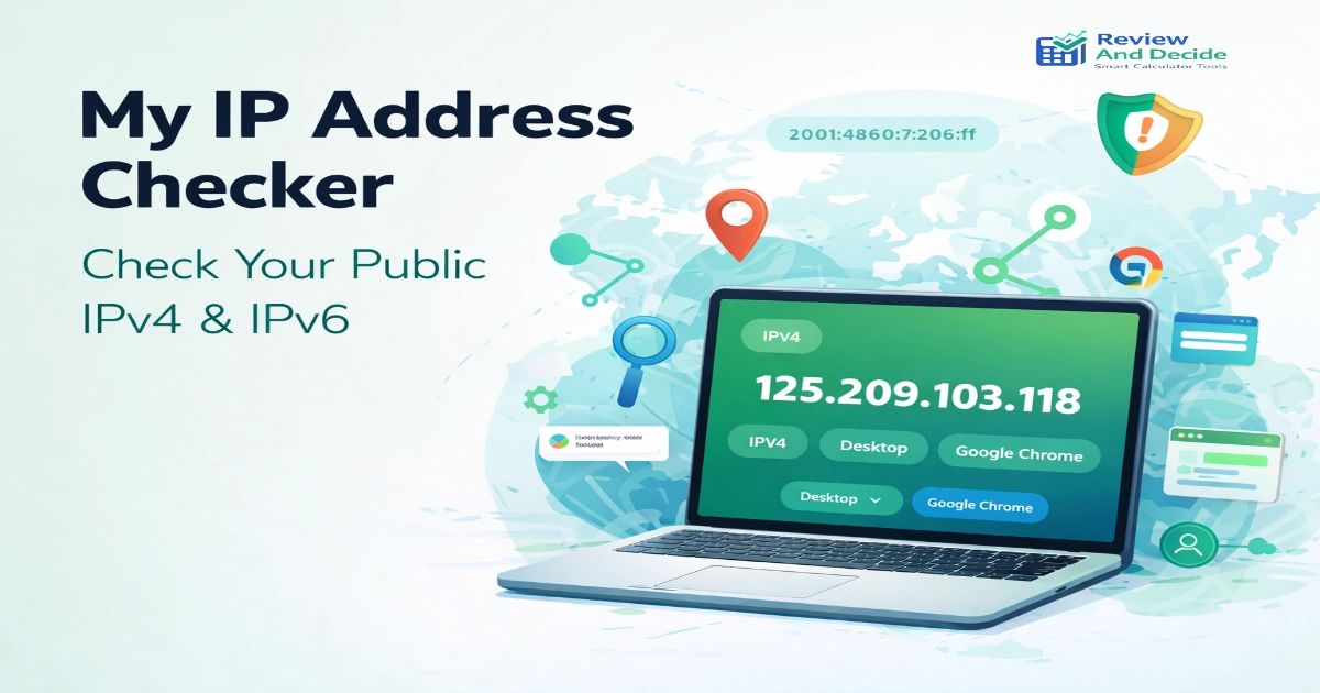 What Is My IP Address Free Public IP Checker Tool Updated 2026 ReviewAndDecide What Is My IP Address Free Public IP Checker Tool Updated 2026 ReviewAndDecide