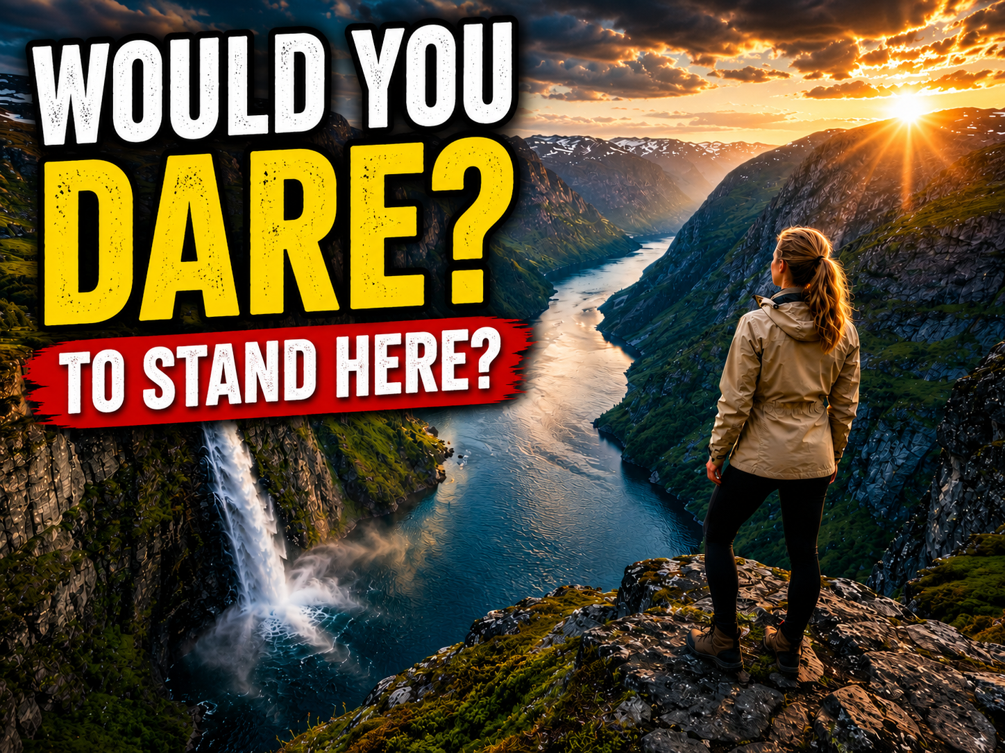 Would You Dare? Discover One of the World's Most Breathtaking Cliff Views