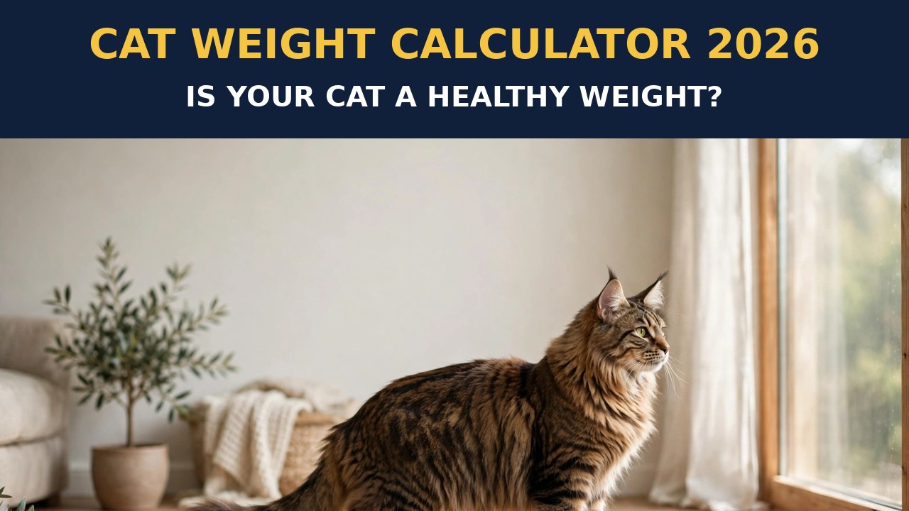 Cat Weight Calculator – Is My Cat a Healthy Weight
