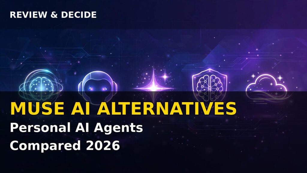 Muse AI alternatives compared in 2026 — personal AI agents including ChatGPT, Claude, Gemini Spark, Perplexity and Microsoft Copilot